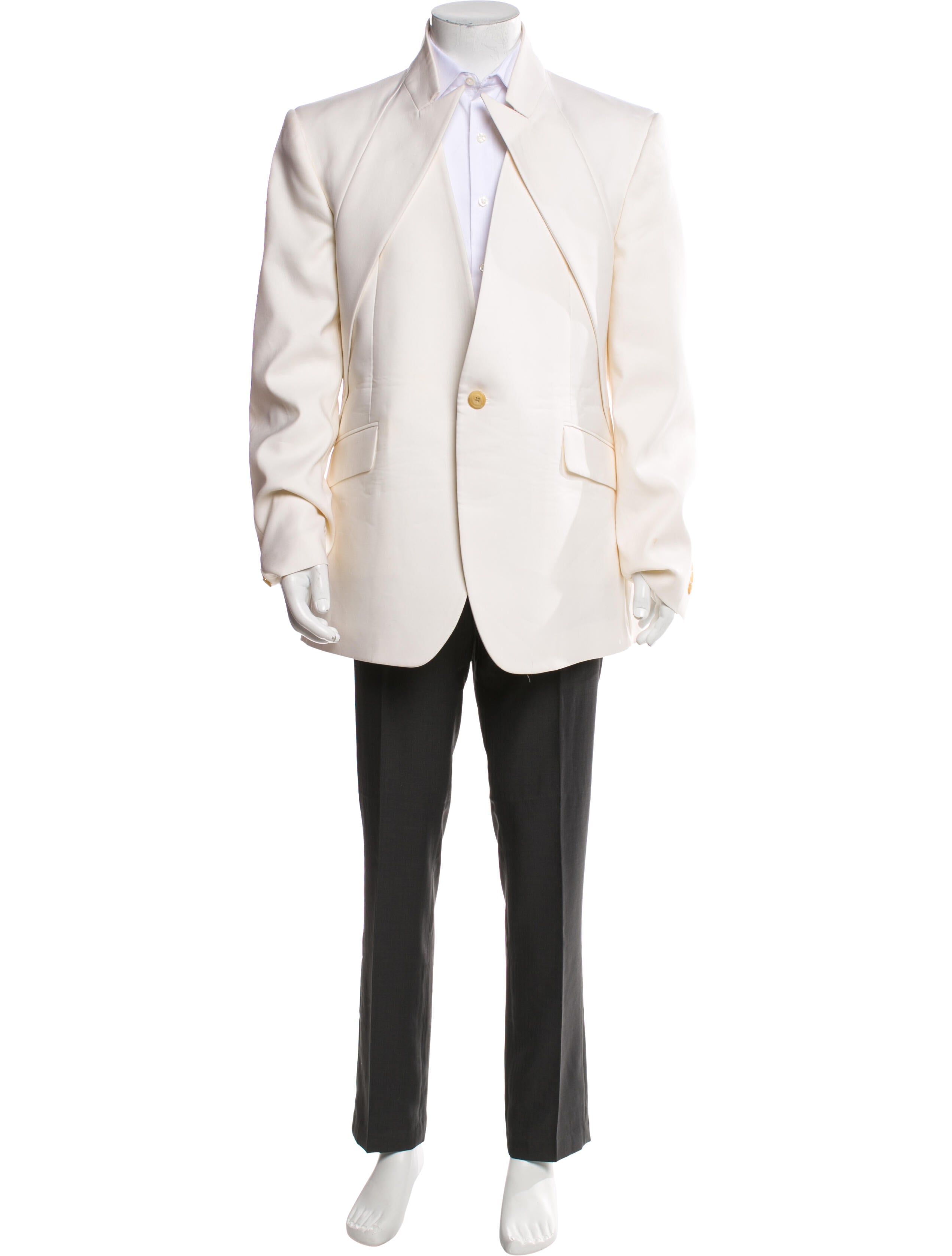 Alexander McQueen White Blazer
