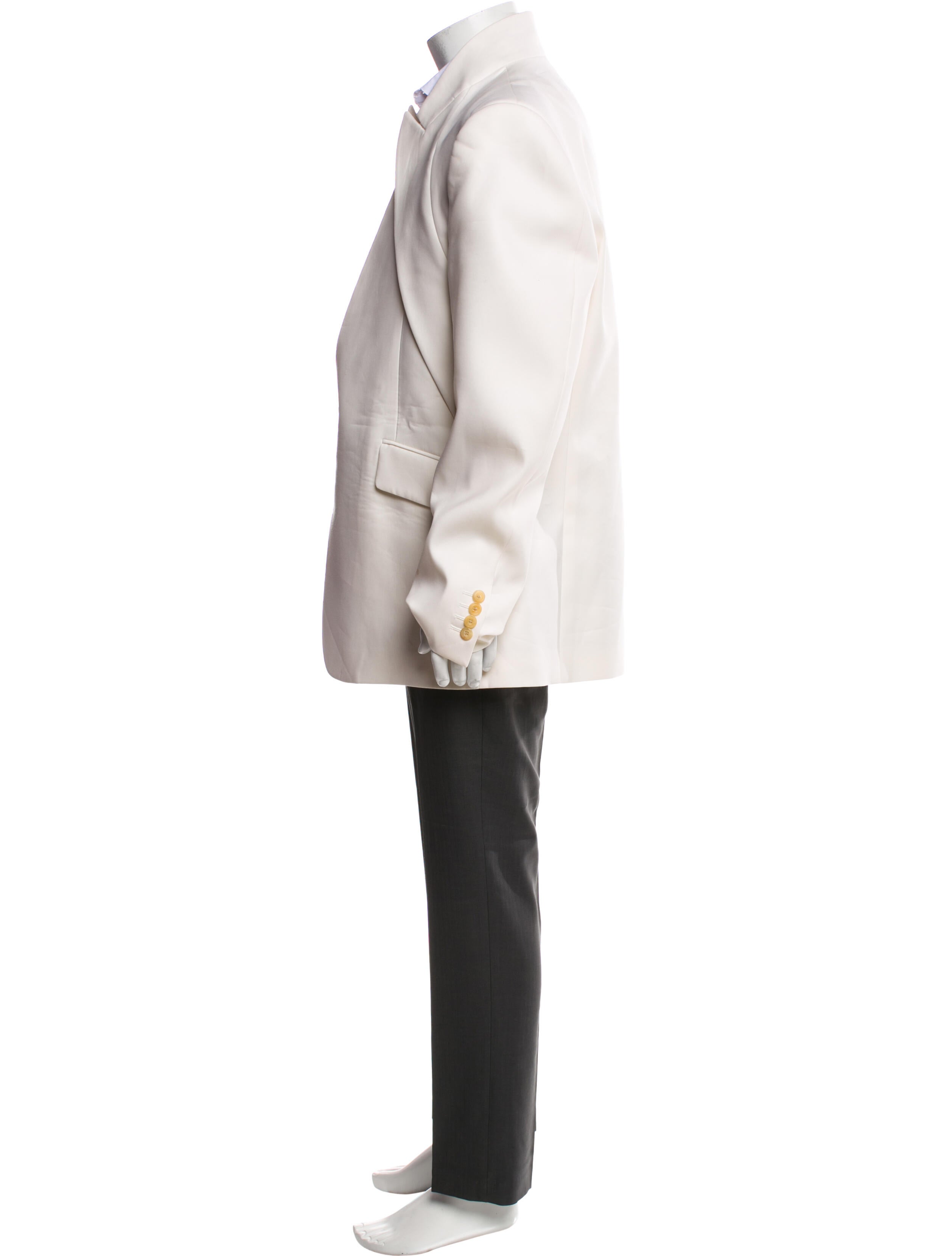 Alexander McQueen White Blazer