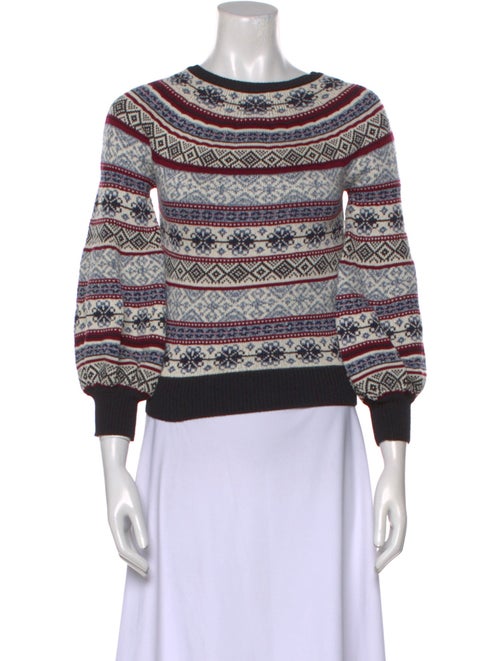 Alexander McQueen Silk Striped Sweater