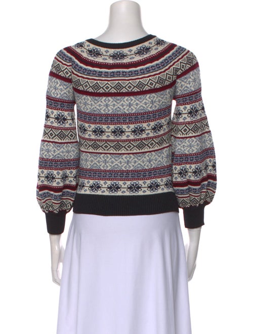 Alexander McQueen Silk Striped Sweater