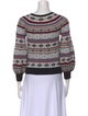 Alexander McQueen Silk Striped Sweater