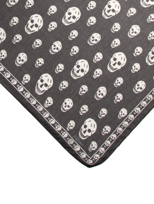 Alexander McQueen Silk Skull Scarf