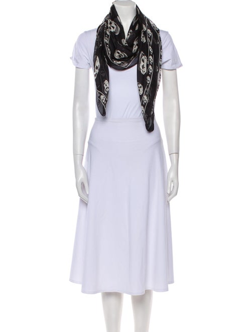 Alexander McQueen Silk Skull Scarf