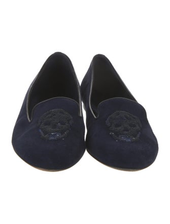 Alexander McQueen Skull Suede Loafers