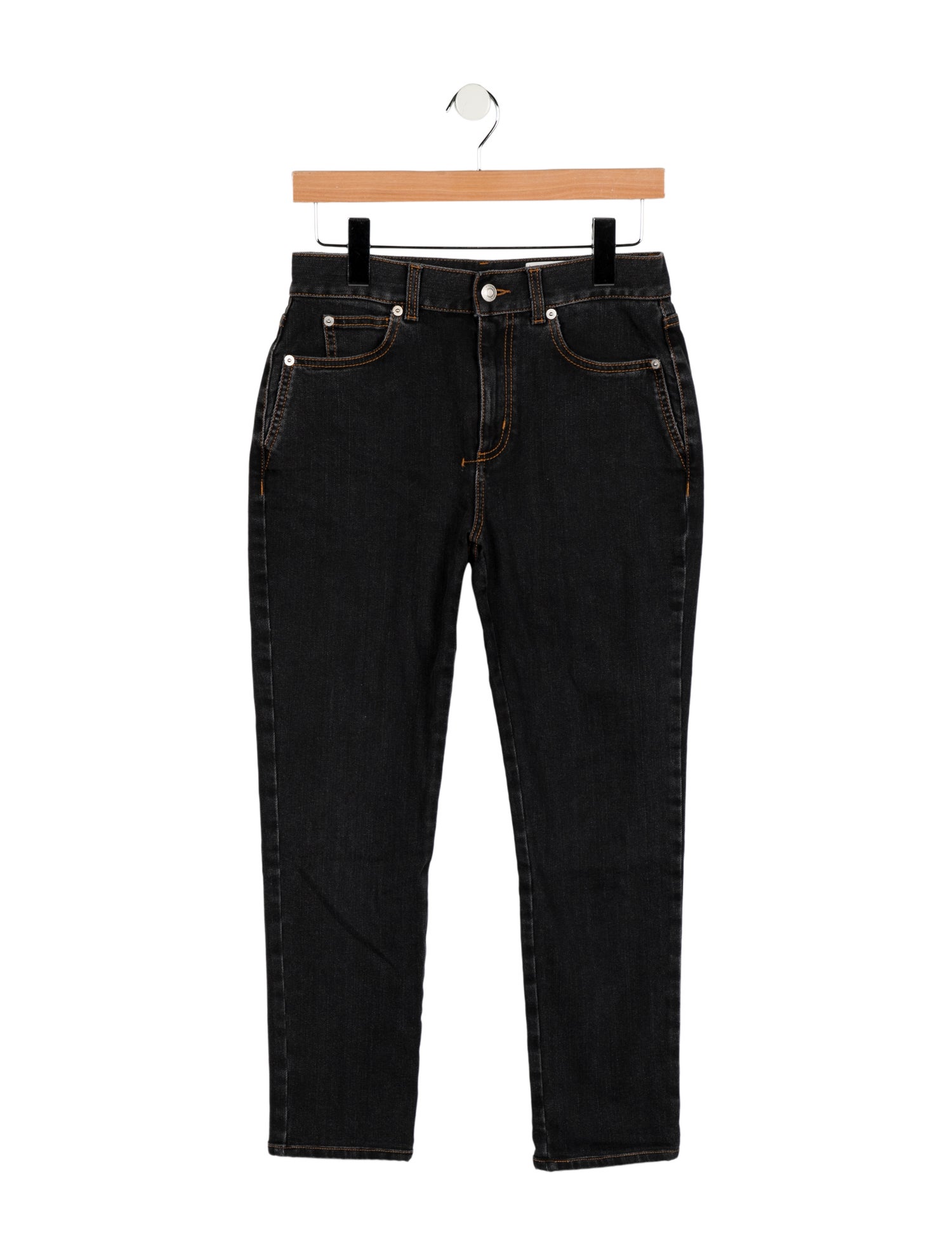 Alexander McQueen Mid-Rise Skinny Leg Jeans