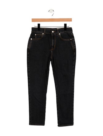Alexander McQueen Mid-Rise Skinny Leg Jeans
