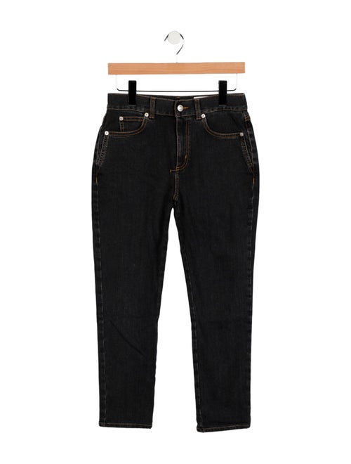 Alexander McQueen Mid-Rise Skinny Leg Jeans