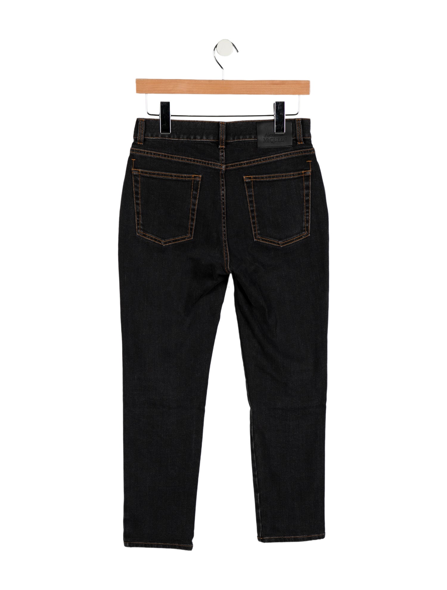 Alexander McQueen Mid-Rise Skinny Leg Jeans