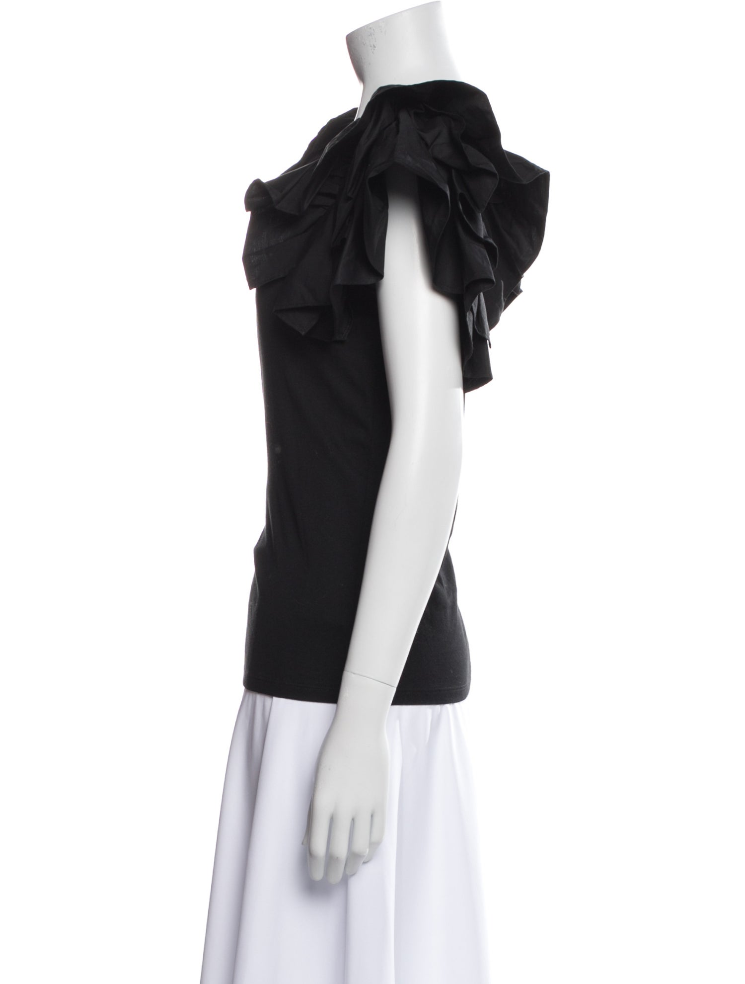 Alexander McQueen Crew Neck Short Sleeve Top w/ Tags