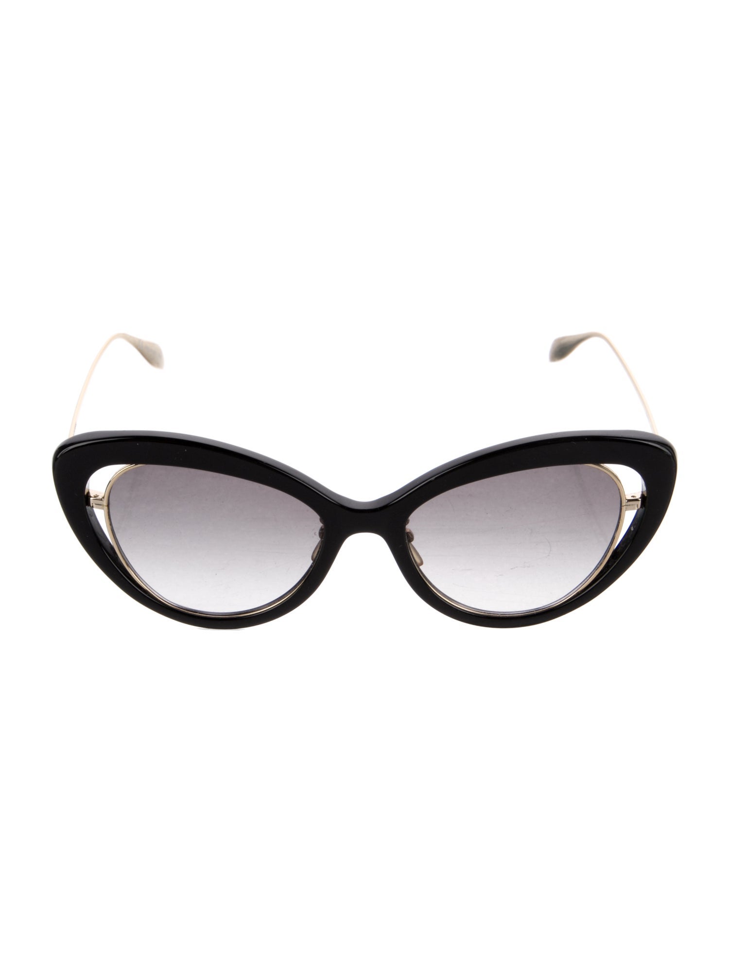Alexander McQueen Cat-Eye Gradient Sunglasses