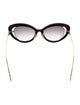 Alexander McQueen Cat-Eye Gradient Sunglasses