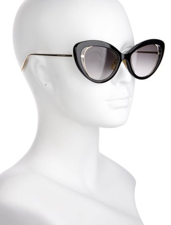 Alexander McQueen Cat-Eye Gradient Sunglasses