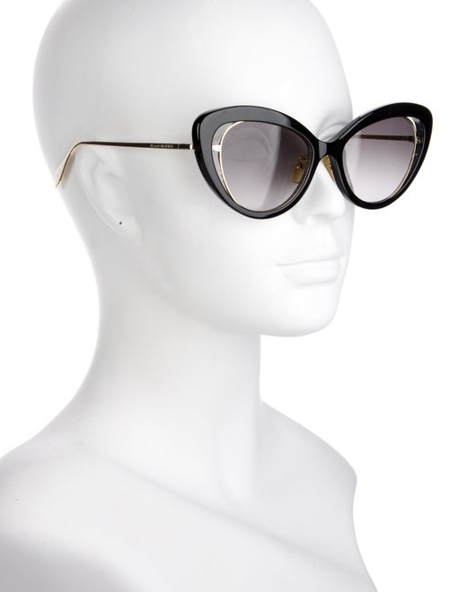 Alexander McQueen Cat-Eye Gradient Sunglasses