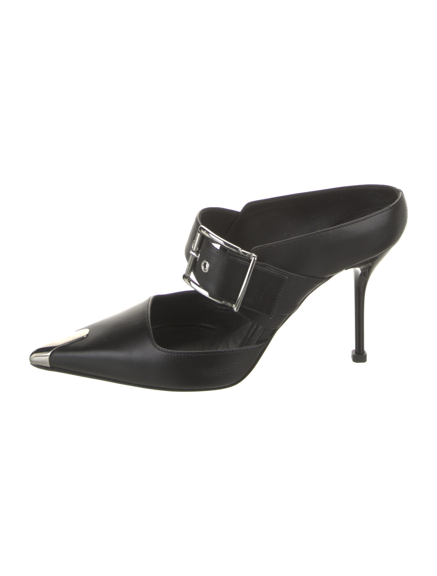 Alexander McQueen Leather Mules