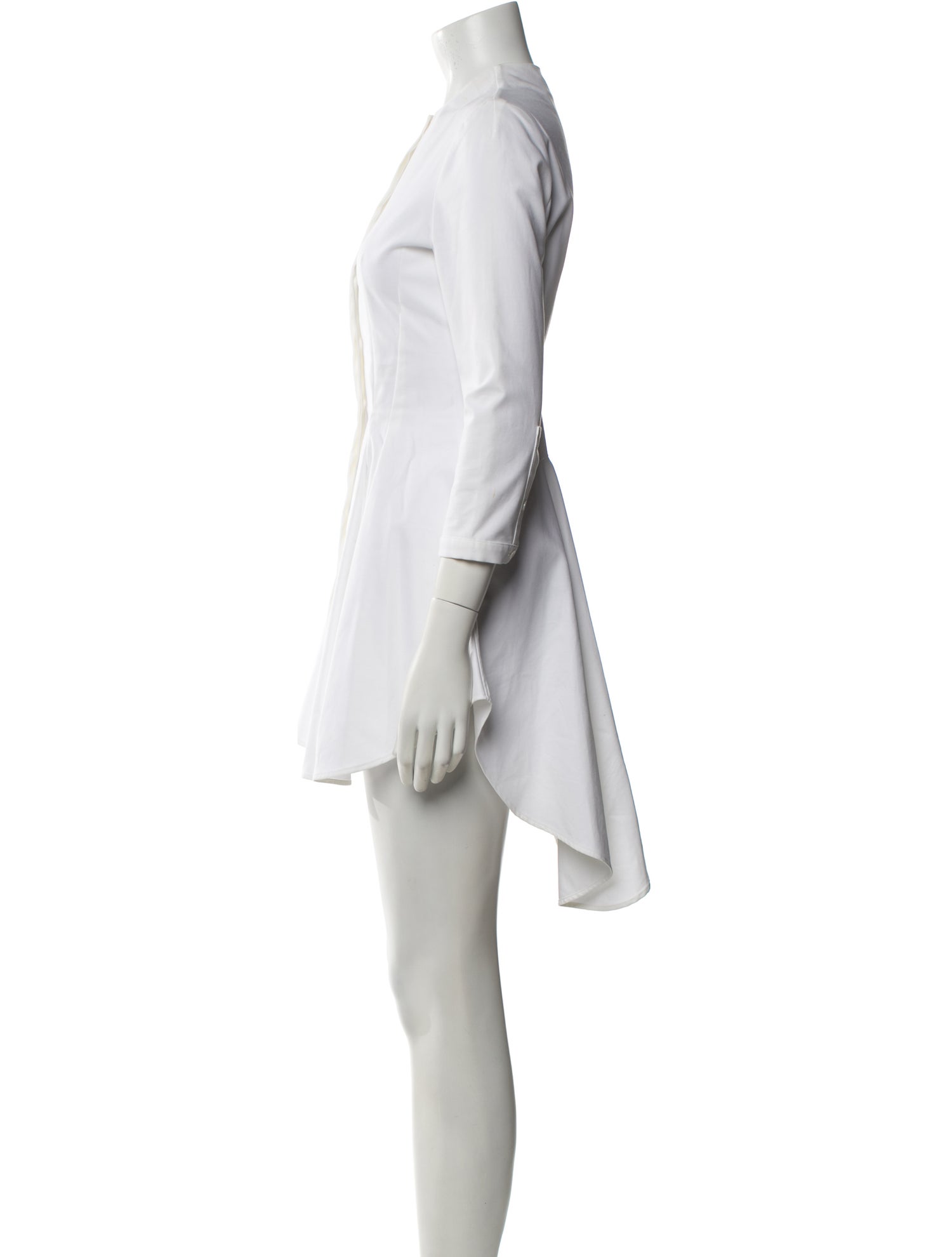 Alexander McQueen Crew Neck Knee-Length Dress