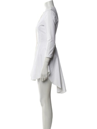 Alexander McQueen Crew Neck Knee-Length Dress