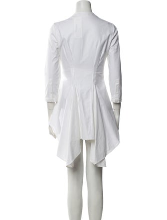 Alexander McQueen Crew Neck Knee-Length Dress