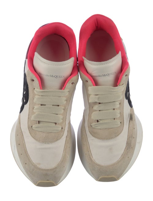 Alexander McQueen Suede Printed Sneakers