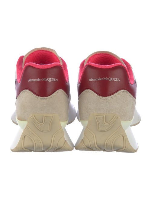 Alexander McQueen Suede Printed Sneakers