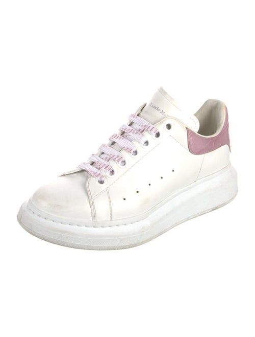 Alexander McQueen Leather Leather Trim Embellishment Sneakers