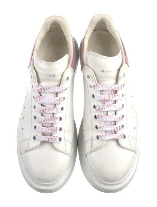 Alexander McQueen Leather Leather Trim Embellishment Sneakers