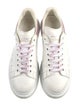 Alexander McQueen Leather Leather Trim Embellishment Sneakers