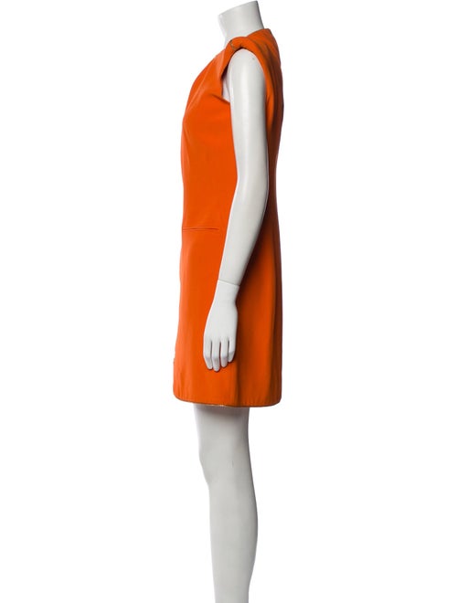 Alexander McQueen Crew Neck Mini Dress