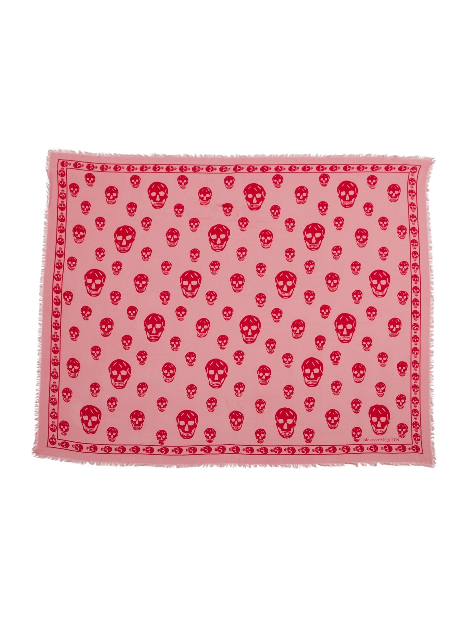 Alexander McQueen Silk Skull Scarf