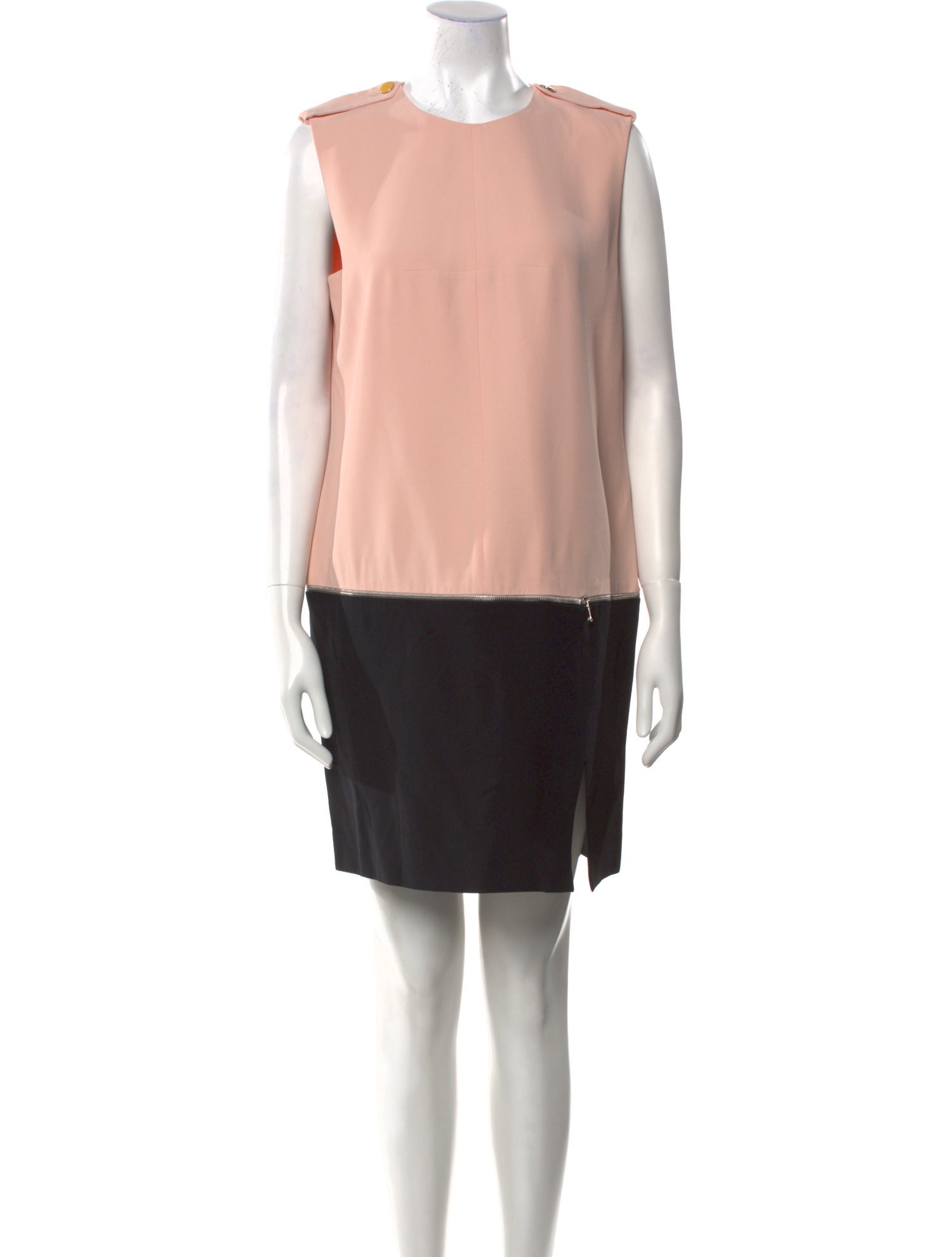 Alexander McQueen Crew Neck Mini Dress