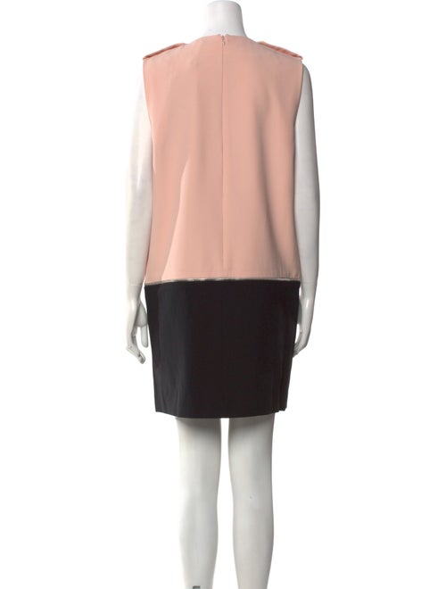 Alexander McQueen Crew Neck Mini Dress
