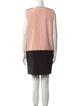Alexander McQueen Crew Neck Mini Dress