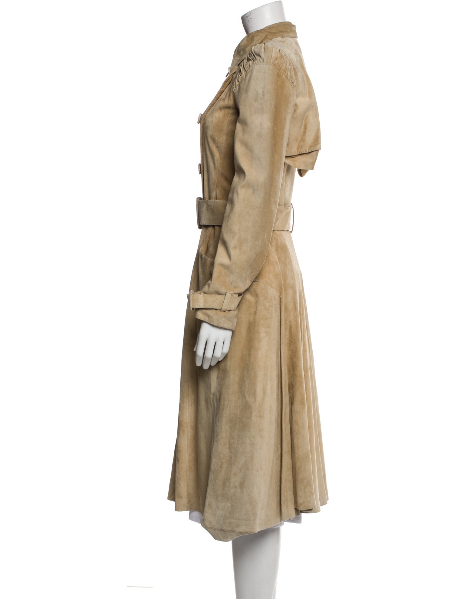 Alexander McQueen Vintage 2000's Trench Coat