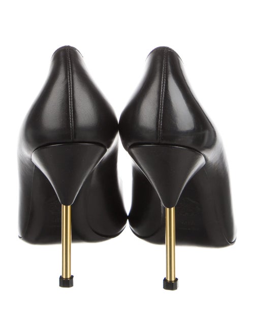 Alexander McQueen Leather Studded Accents Pumps