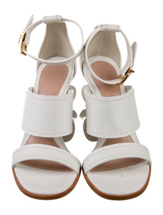 Alexander McQueen Leather Gladiator Sandals