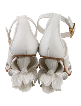 Alexander McQueen Leather Gladiator Sandals