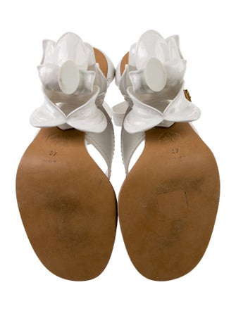 Alexander McQueen Leather Gladiator Sandals