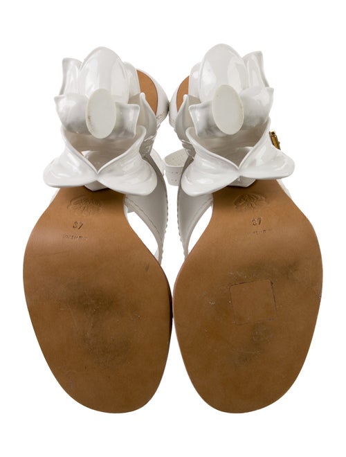 Alexander McQueen Leather Gladiator Sandals