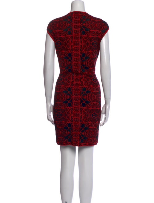 Alexander McQueen Wool Mini Dress