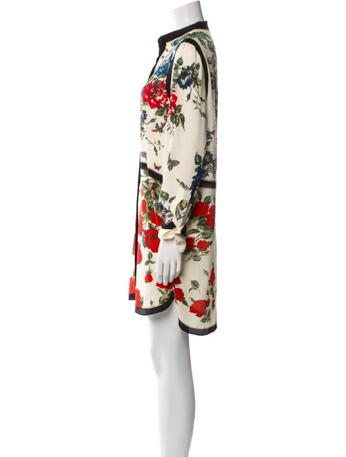 Alexander McQueen Silk Mini Dress