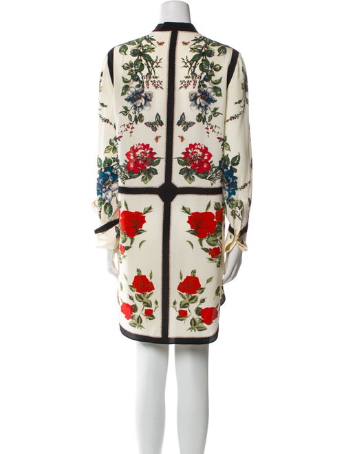 Alexander McQueen Silk Mini Dress