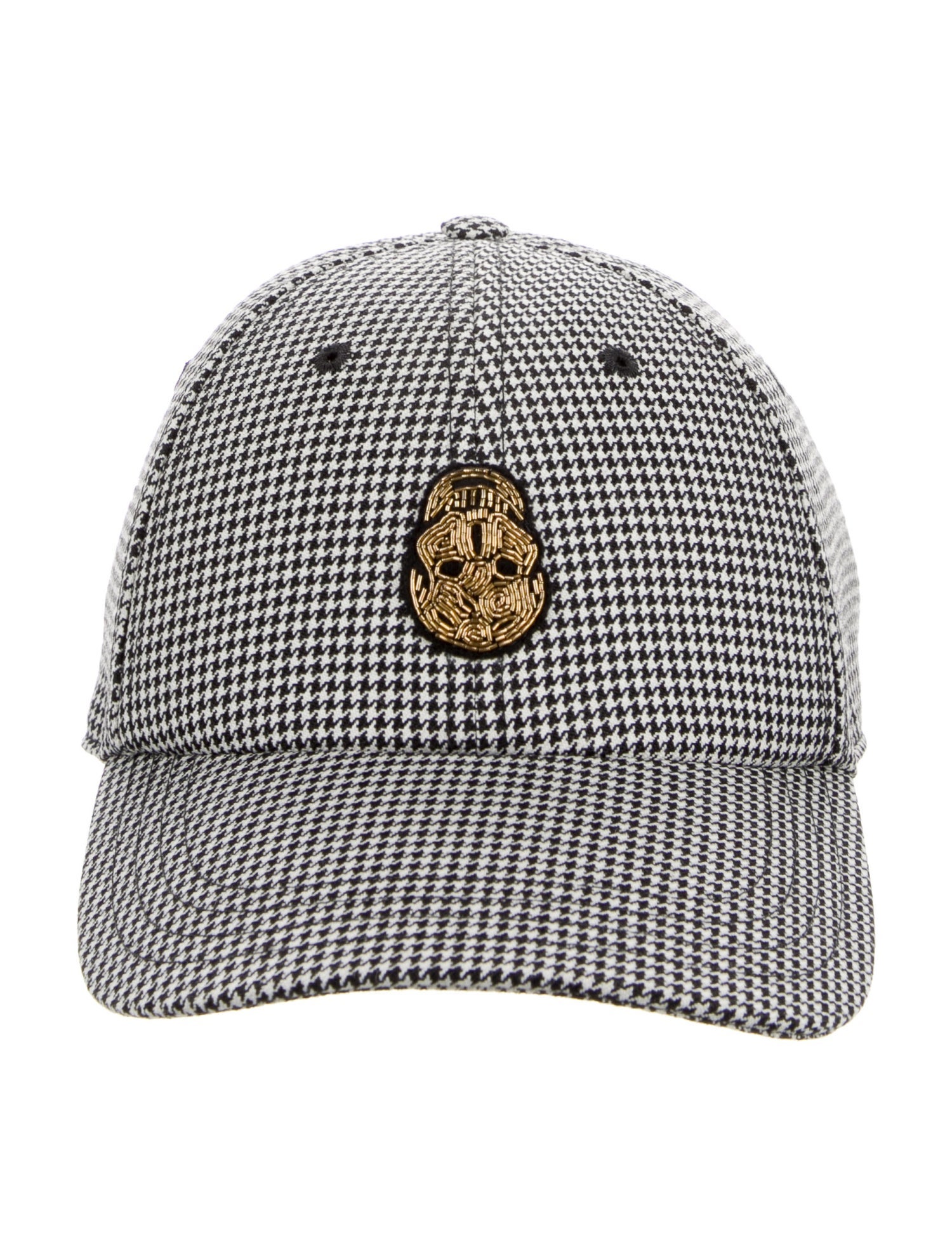 Alexander McQueen Houndstooth Cap