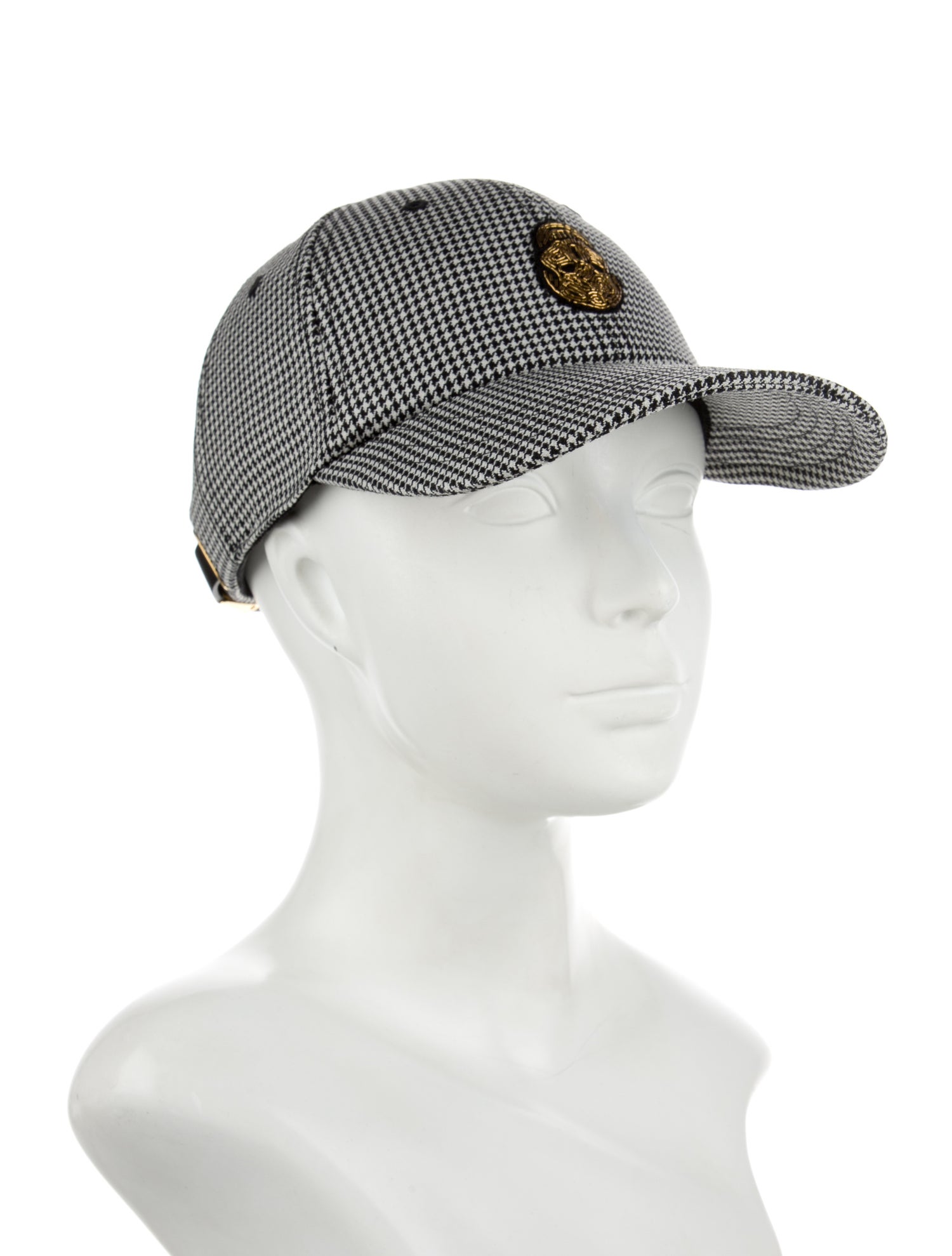 Alexander McQueen Houndstooth Cap