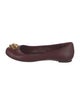 Alexander McQueen Skull Leather Ballet Flats
