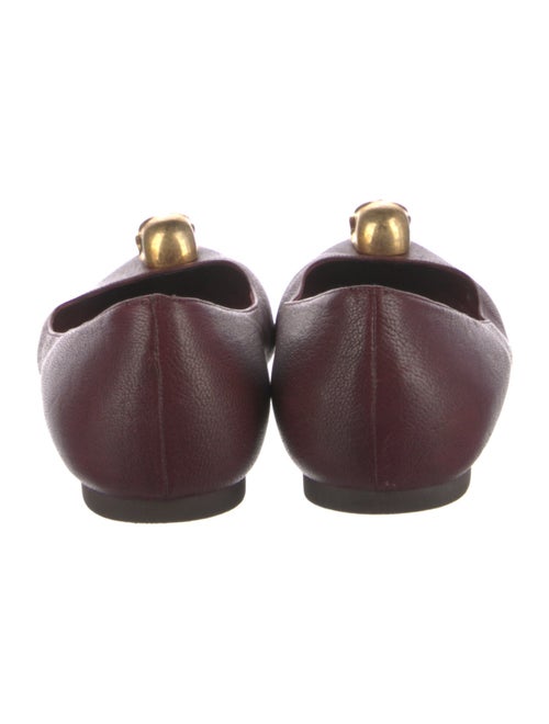 Alexander McQueen Skull Leather Ballet Flats