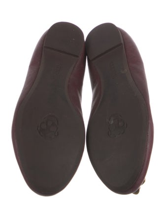 Alexander McQueen Skull Leather Ballet Flats