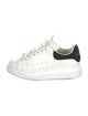 Alexander McQueen Leather Colorblock Pattern Sneakers