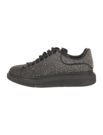 Alexander McQueen Leather Printed Sneakers