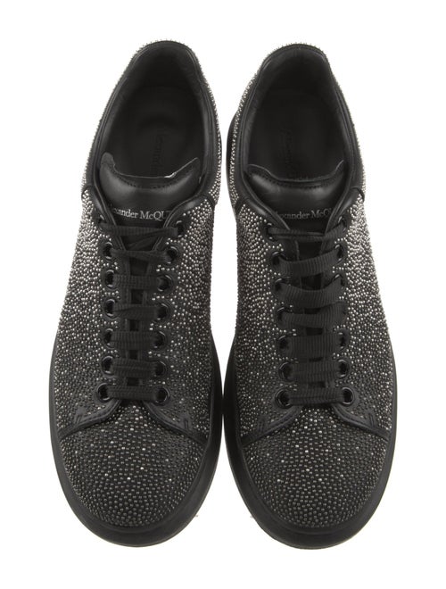 Alexander McQueen Leather Printed Sneakers