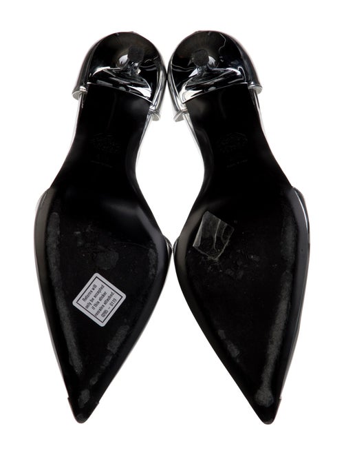 Alexander McQueen Leather D'Orsay Pumps