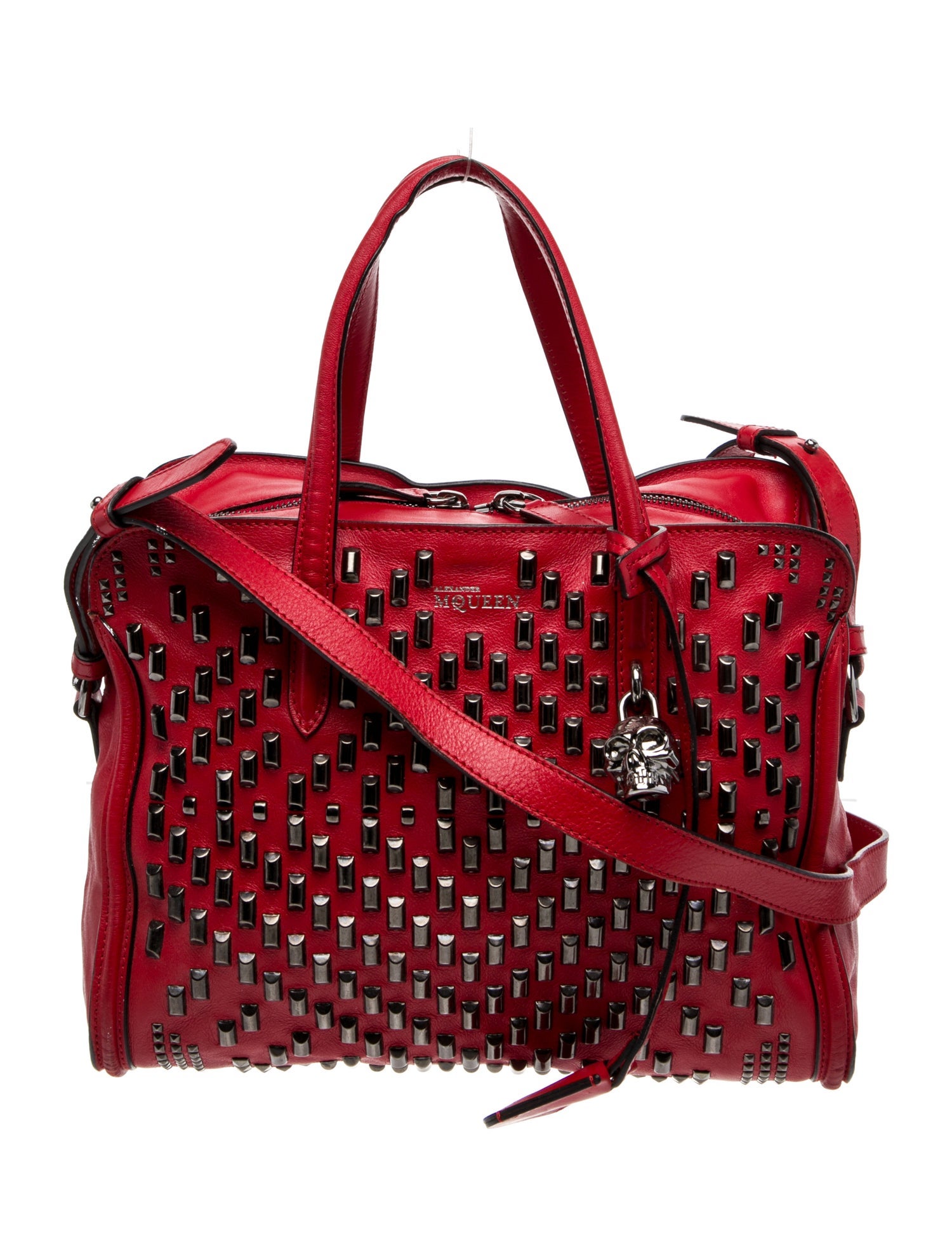 Alexander McQueen Skull Top Handle Bag